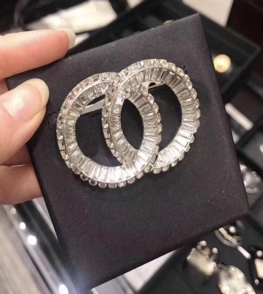 

ch brooch brand jewelry brass gold plated vintage luxury advanced retro brooches for designer pins exquisite gift9526997, Gray