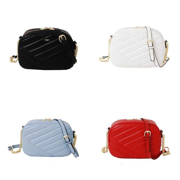 

designer bags women shoulder chain bag women's fashion texture large capacity soft camera bag messenger small square bag 230301