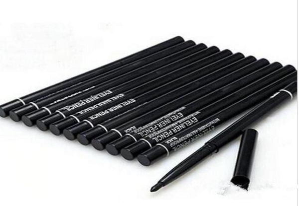 

new makeup automatic rotating black and brown eyeliner 12pcs4827733