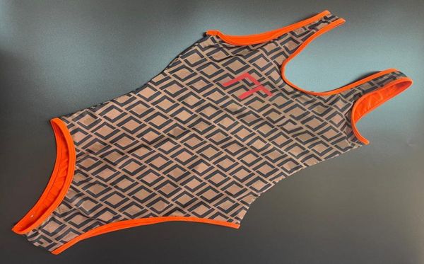 

luxury women swimwear bikinis set textile letter printed ladies bodysuit swimsuit beach party womens swim suit1147368