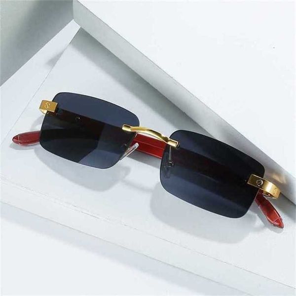 

30% off luxury designer new men's and women's sunglasses 20% off card fashion small box original leg optical frame wood tide glass, White;black