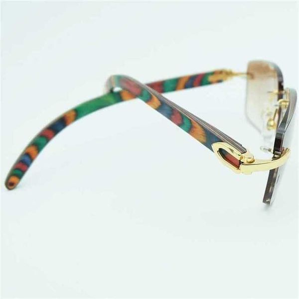 

20% off luxury designer new men's and women's sunglasses 20% off vintage men women rimless glasses summer shades eyewear lentes de, White;black