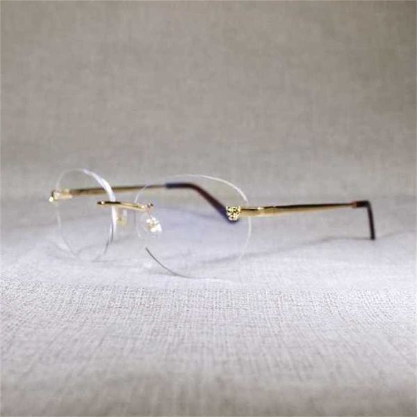 

fashion men's outdoor sunglasses trend finger luipaard style random men square shadow metals frame clear glass women for beaching eyewe, White;black
