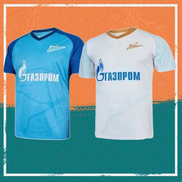 

23/24 fc zenit soccer jerseys 2023 home blue barrios sardar malcom driussi kuzyaev maillots de foot shirtkaravaev zhirkov yerokhin ozdoev fo, Black;yellow