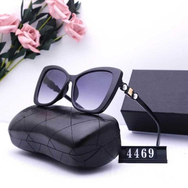 

20% off luxury designer new men's and women's sunglasses 20% off overseas xiaoxiangjia square chaojie glasses 4469, White;black