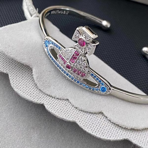 

cuff ear of wheat horse eye drill full drill letter bracelet ladies diamond bracelet, White