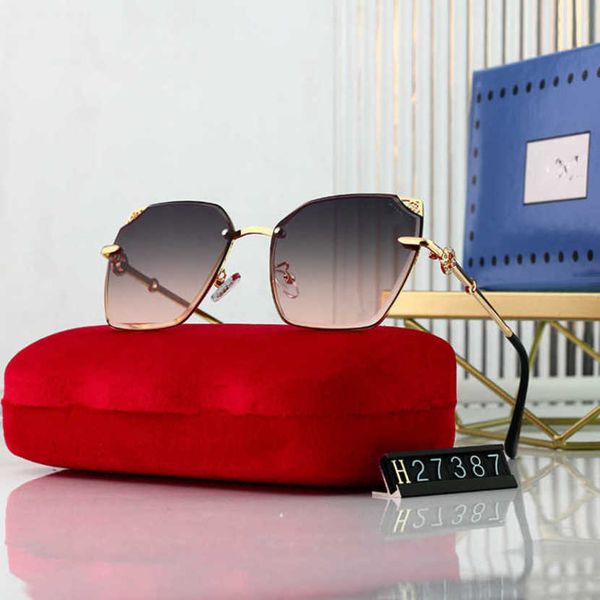 

30% off luxury designer new men's and women's sunglasses 20% off square print glasses show thin protection, White;black
