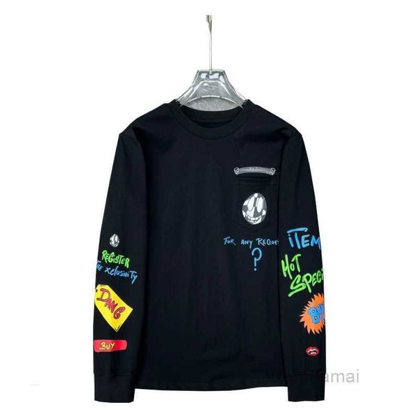

hoodie mens women hoody spring designer chrome hoodies fashion heart streetwear pullover sweatshirts loose hooded letter long sleeve, Black