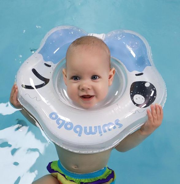 

wholebaby swimming neck circle infant inflatable bath tub ring pvc swim floating accessories for boys and girls dro7129728