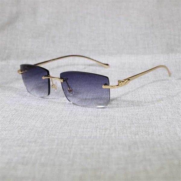 

30% off luxury designer new men's and women's sunglasses 20% off vintage rimless gafas retro shades men goggles driving clear glas, White;black