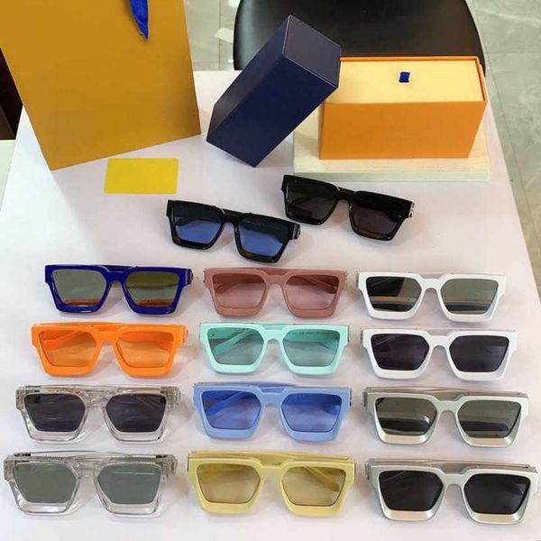

30% off luxury designer new men's and women's sunglasses 20% off fashion million women 9006 plate box fashion men, White;black