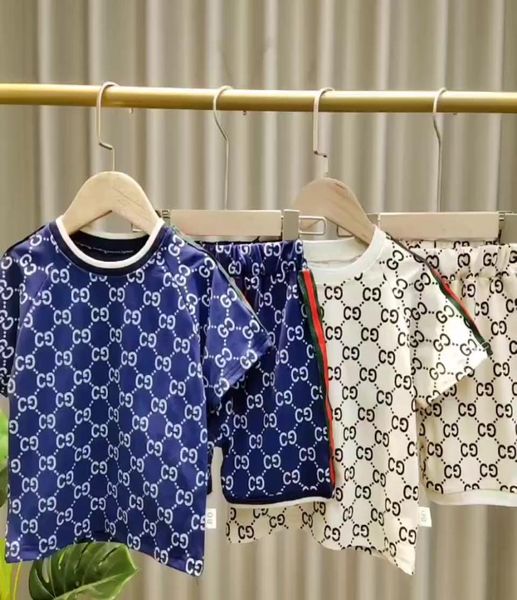 

baby designer clothes set children boys girls sport luxury print letters hoodies pants 2pcssets toddler active clothing infant ki1252838, White