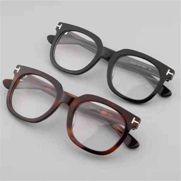 

luxury designer new sunglasses fashion version plate optical lens frame can be equipped with myopia anti blue light, White;black