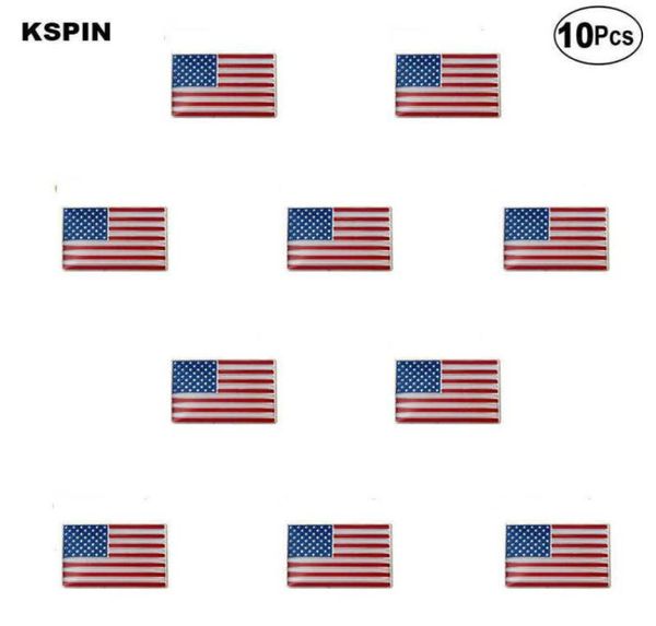 

us flag lapel pin flag badge brooch pins badges 10pcs a lot03335005, Gray