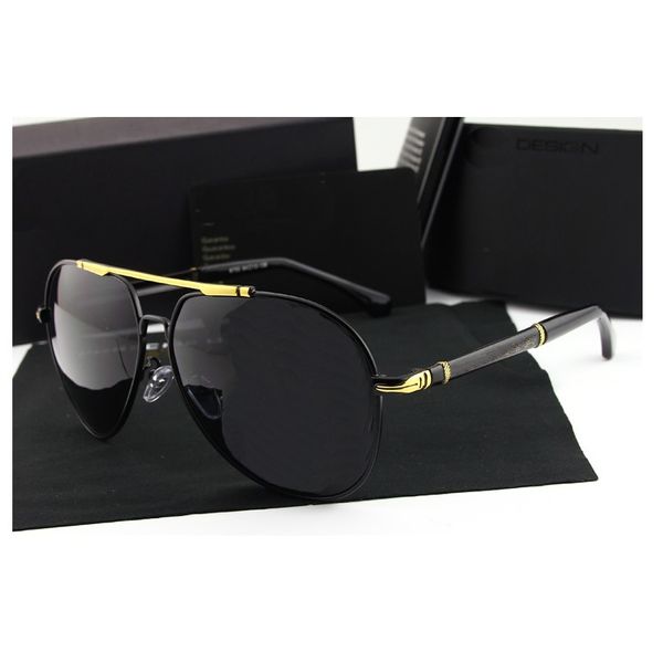 

new police sunglasses polarized sunglasses men's toad mirror fashion retro cool riding driving sunglasses 758, White;black