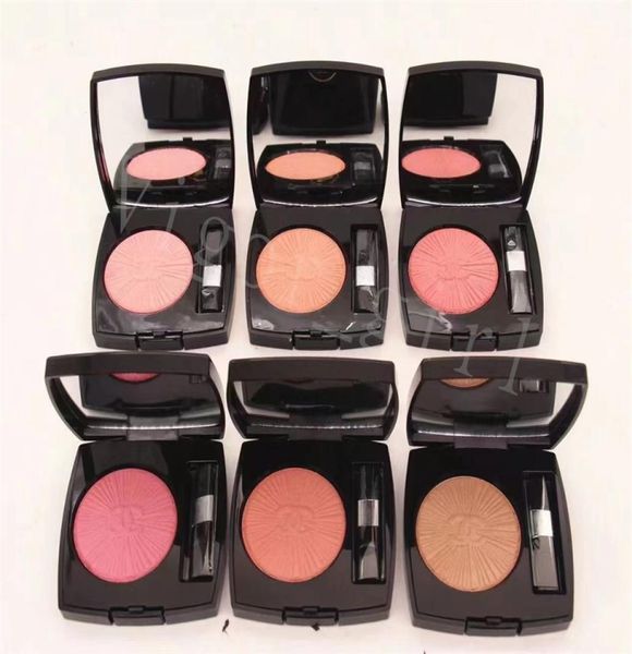 

2022 new blush girl face beauty cosmetics long lasting natural harmonie de blush harmony 038oz net weight 11g with brush and 6 co5450349