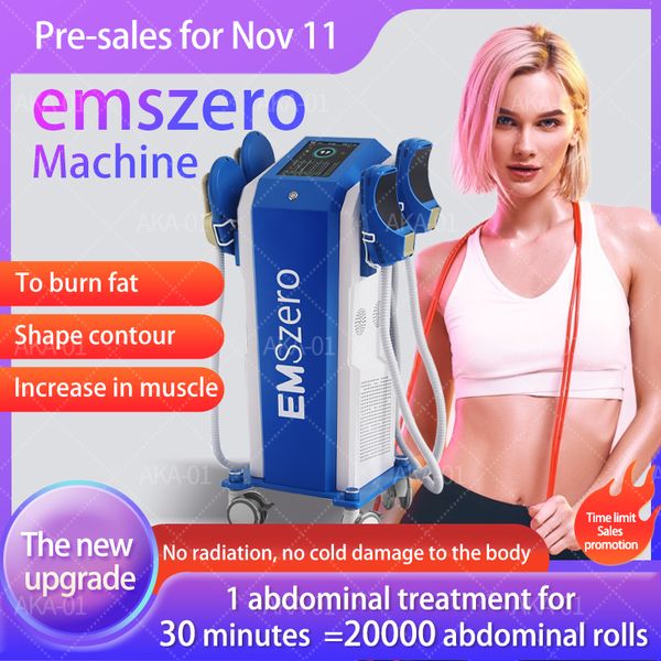 

beauty salon use emszero emslim neo nova rf 4 handles electromagnetic ems muscle stimulator body sculpting machine