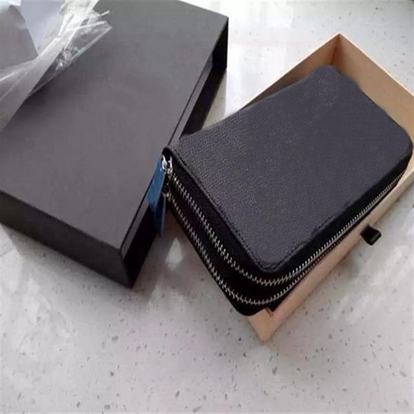 

2011new mens wallet men's leather with wallets for men purse wallet men wallet with box dust b320a, Red;black