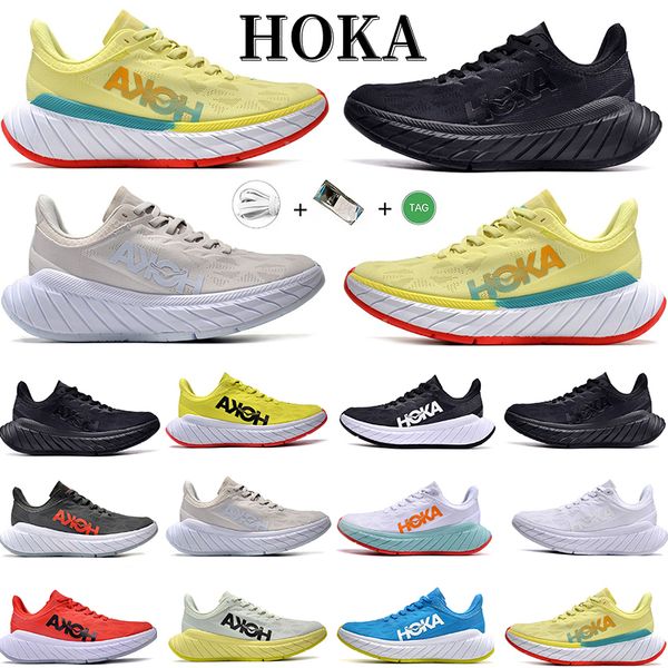 

2023 hoka designer mens womens running shoes color red yellow white blcak blue fashion outdoor cool trainers sports sneakers 36-42