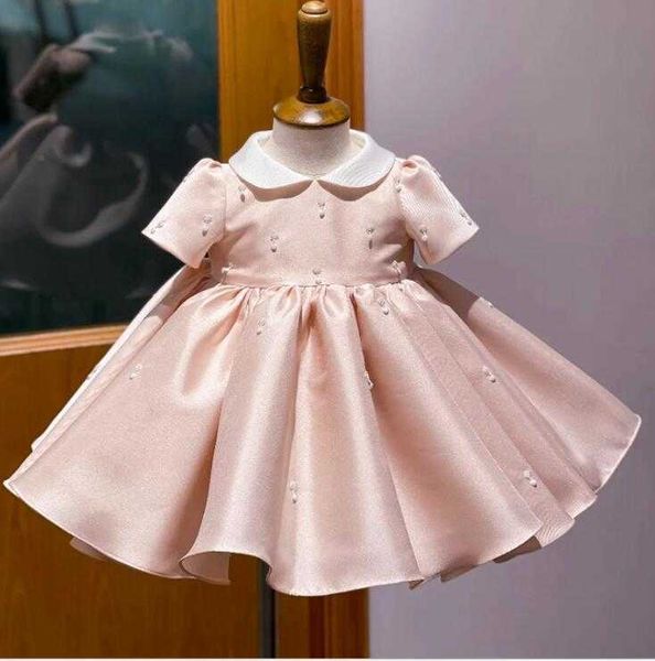 

girl's dresses kids girl tutu flower dress pink lace children party wedding birthday formal dress for girl princess first communion cos, Red;yellow