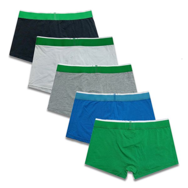 

underpants 5/10pcs la brand cotton short boxers for men solid color underpants boxershorts panties mb101la 230327, Black;white