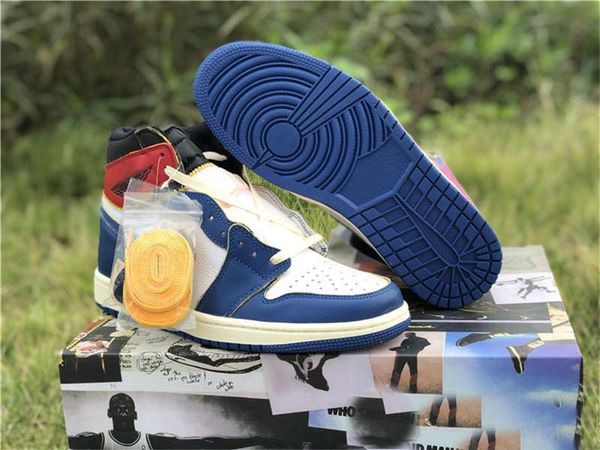 

2023 basketball shoes union x 1 high og nrg los angeles men basketball shoes 1s blue toe varsity red storm outdoor sneakers with box size 5.