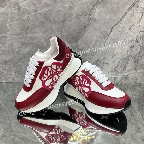 

2023designer casual shoes mens women daddy sneaker lady luxurys runner trainers multicolor platform shoes, Black
