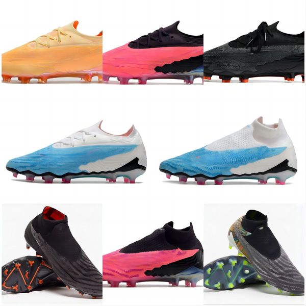 

shoes soccer men football phantom gx elite df link fg slip-on women boys high boots cleats 39-45