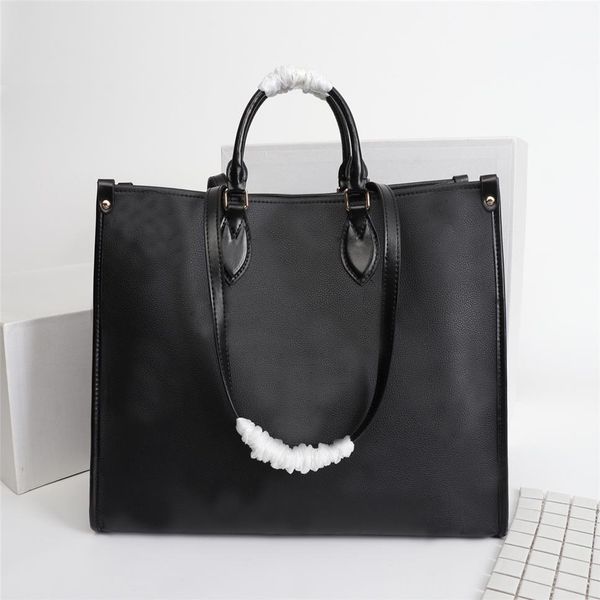 

new shopping bag full leather embossing tote tote bag handbag women bags shoulder bag2370