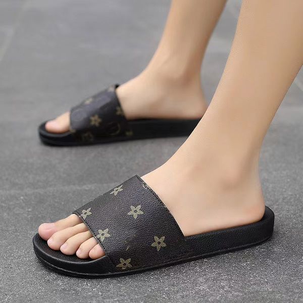

slipper designer slippers for men birks sandals slippers caliente verano flip flops hombres mujeres beach sliders outdoor woody mules, Black