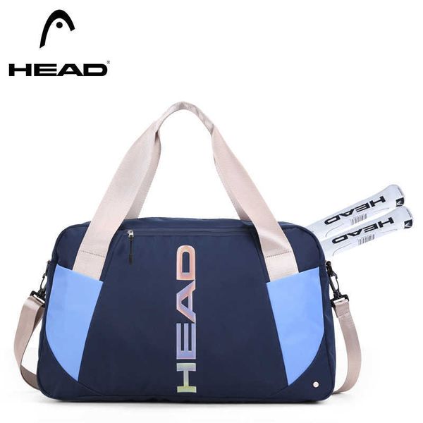

duffel bags head duffle bag gym fitness training yoga sports bag waterproof travel hand bags for women men 2022 dry wet separation j230327
