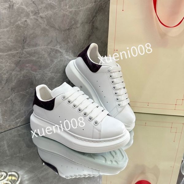 

r men womens sneaker casual shoes leather sneakers embroidered stripes white shoe flat platform walking sports casual shoes, Red;white