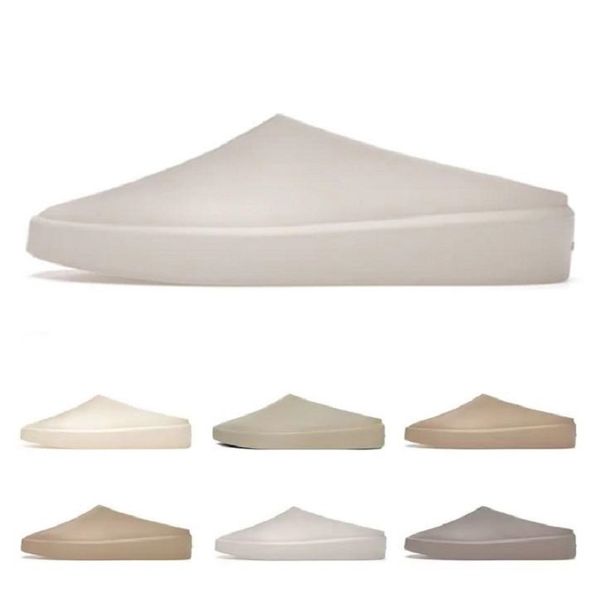 

slippers slip-on designer slippers slides sliders sandals luxurys the california cement almond concrete cream oat men women slipper, Black
