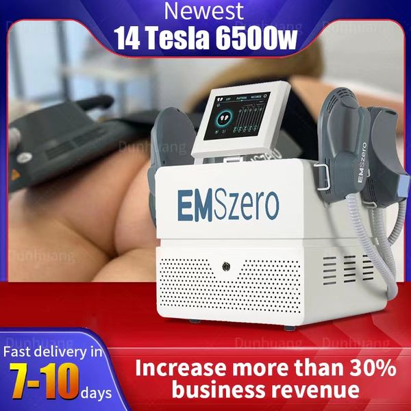 

2023 new 14 tesla 6500w neo body slimming muscle stimulate build muscle hi-emt body-sculpt fat dls-emslim machine emszero