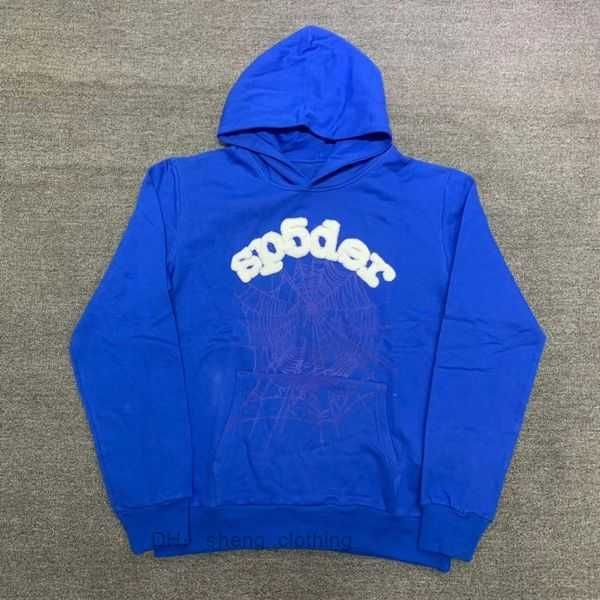 

1to1 men's hoodies & sp5der young thug 555555 angel pullover pink red hoodye pants men quality shoe sp5ders printing spiders hoodie we, Black