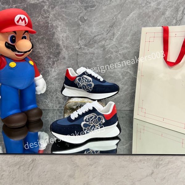 

casual shoes platform trainers denim monograms shoes rubber canvas leather sneaker fashion casual shoes sports shoes2023, Black