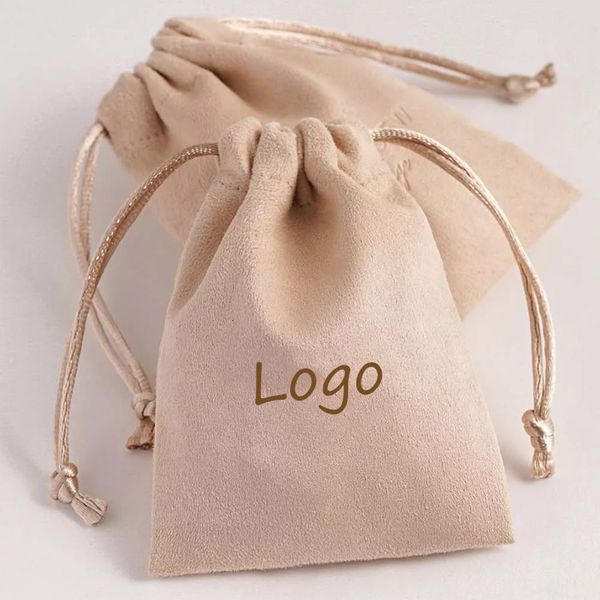 

jewelry boxes ivory suede gift bags custom sack all size watch perfume eyelashes makeup drawstring pouches jewelry sachets 230325, Black;white