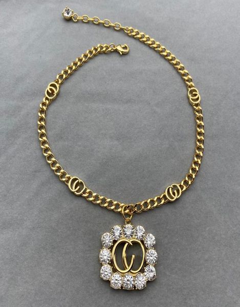 

fashion pendant initial letter necklace for lady women party wedding lovers gift engagement jewelry for bride with box nrj5890535, Silver
