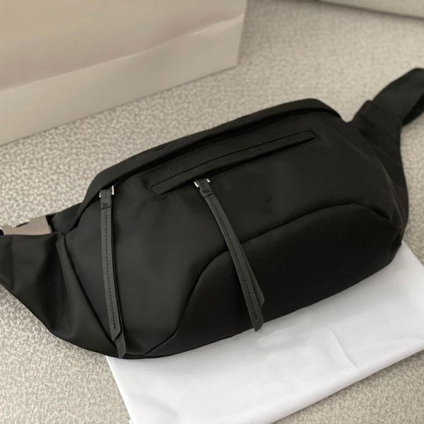 

fashion nylon waist bag luxury designer cross body bags women handbag men chest pack black wallet purse crossbody