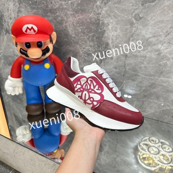 

casual shoes designer mens women shoe strawberry wave mouth tiger web print vintage trainer man womans variety of styles2023, Red;white