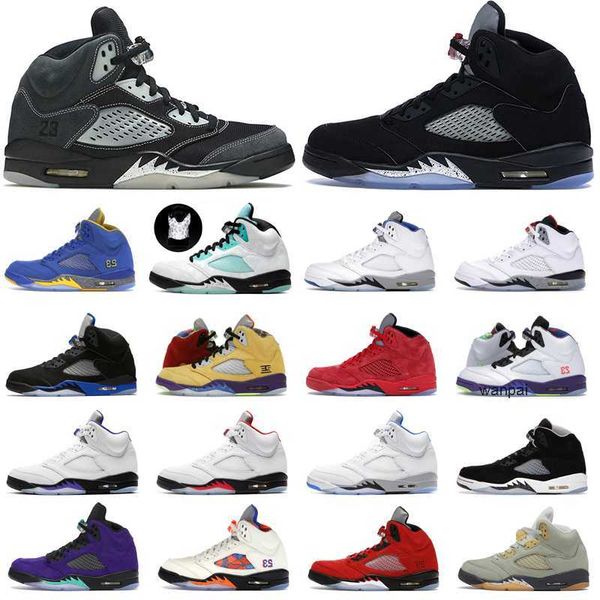 

2022 basketball shoes 5 5s raging bull women sneakers jade horizon white cement concord hyper royal green bean sports trainers outdoor sneak