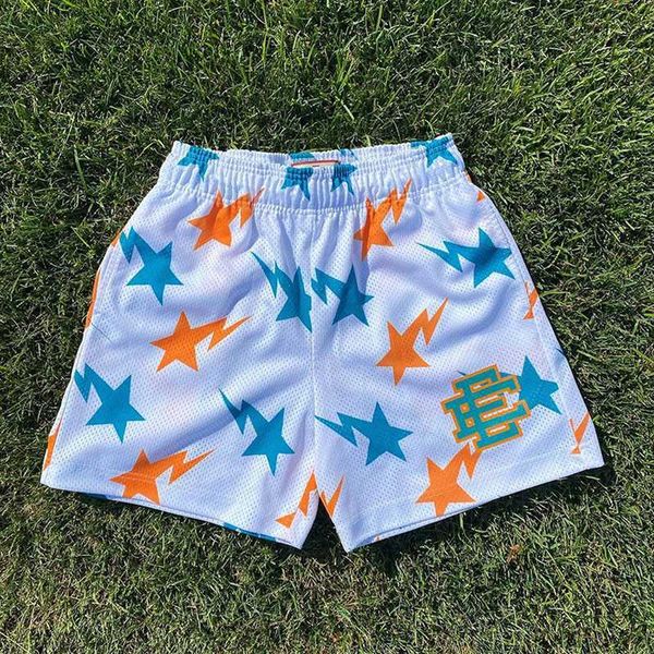 

mens shorts eric emanuel ee basic short fashion printing fitness sports men pants 11 style 1lza, White;black