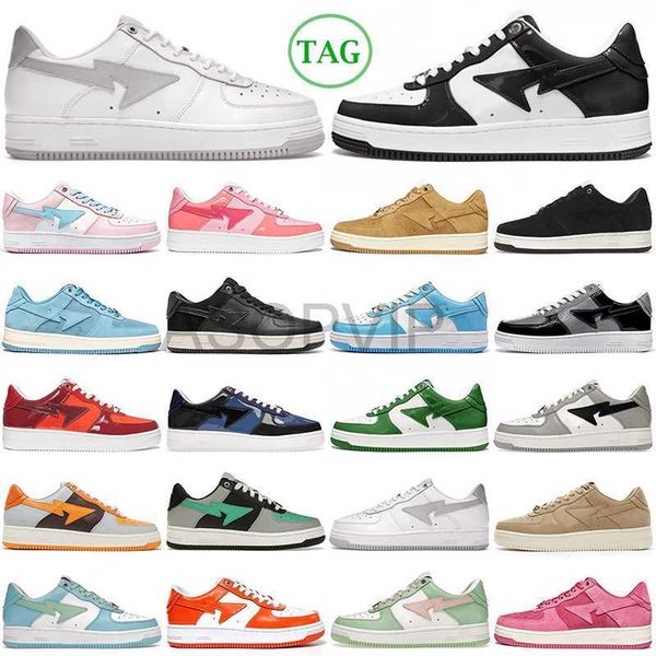 

designer shoes casual shoes men women bapestas sk8 low black white beige suede camo blue tokyo grey orange pink pastel pink scarpe mens trai