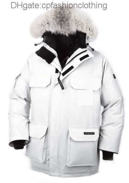 

canadian men's winter down parka casual down jacket down jacket outdoor warmth 6kxkl, Black