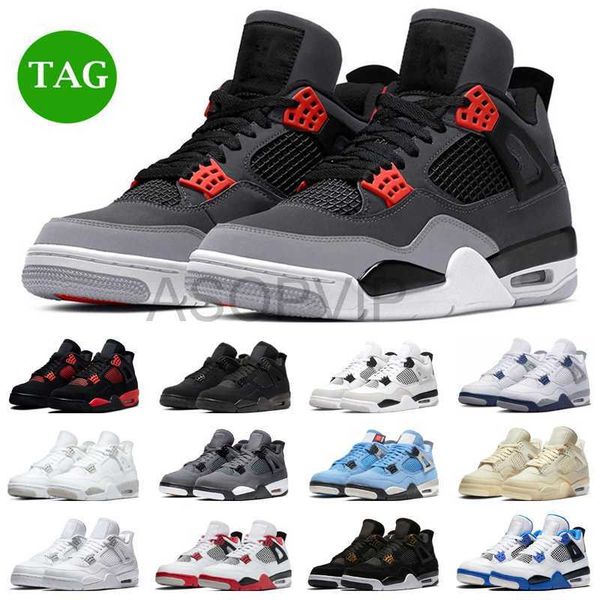 

designer shoes jumpman 4 basketball shoes men women 4s black cat military black red thunder infrared university blue white oreo mens trainer
