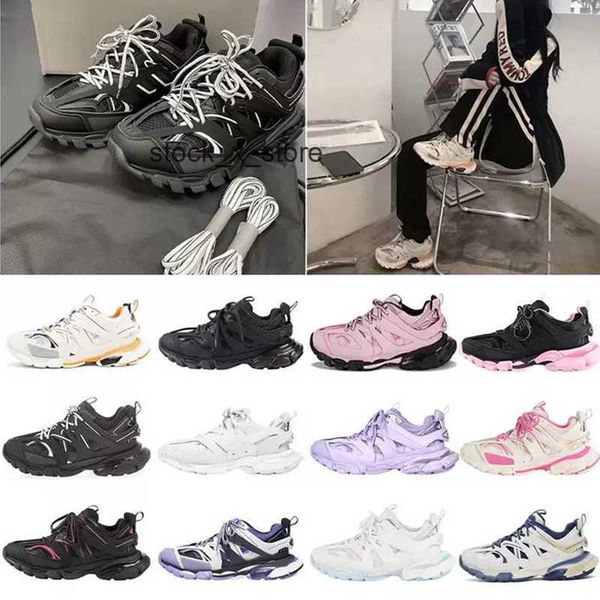 

casual shoes leather coach platform sneakers designer luxury brand triple white black tess.s. gomma nylon printed track and field for men