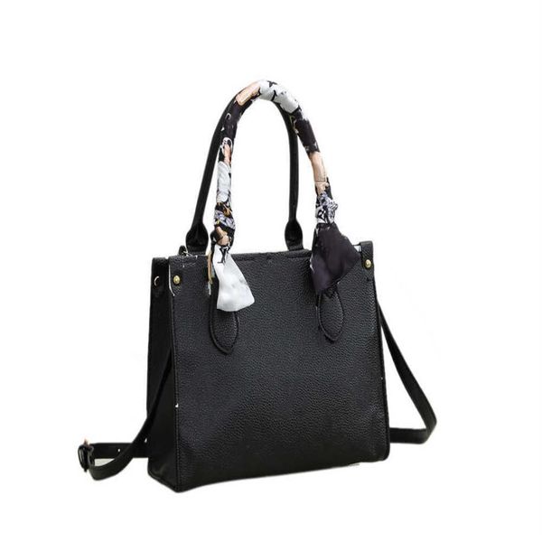 

handbag shoulder bags m45855&m45856 women luxury designers bags casual travel ribbon tote bag pu leather fashion shoulderbag'262d, Black;red