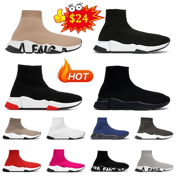 

sock boots speed 1.0 socks trainer shoes mens women speeds trainers runner boot sports runners booties flat sole jogging sneakers outdoor bl, Black
