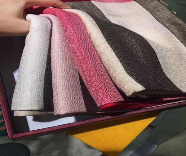 

2022 woman scarves wraps winter thick cashmere scarf patchwork plaid shawl 180 x70 cm3572750, Blue;gray