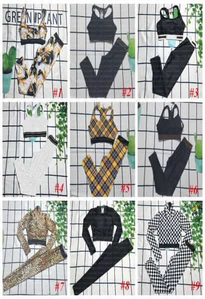 

active gym set swimsuits with pads bikini bra set women fashion swimwear 4 size swimsuit long pant bathing suits for yoga spo7893110